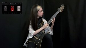 DEATH - Crystal Mountain - guitar cover by Liheia Metzengerstein
