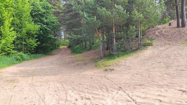 Приозерск. Пляж «песчанка» на Вуоксе смотреть онлайн