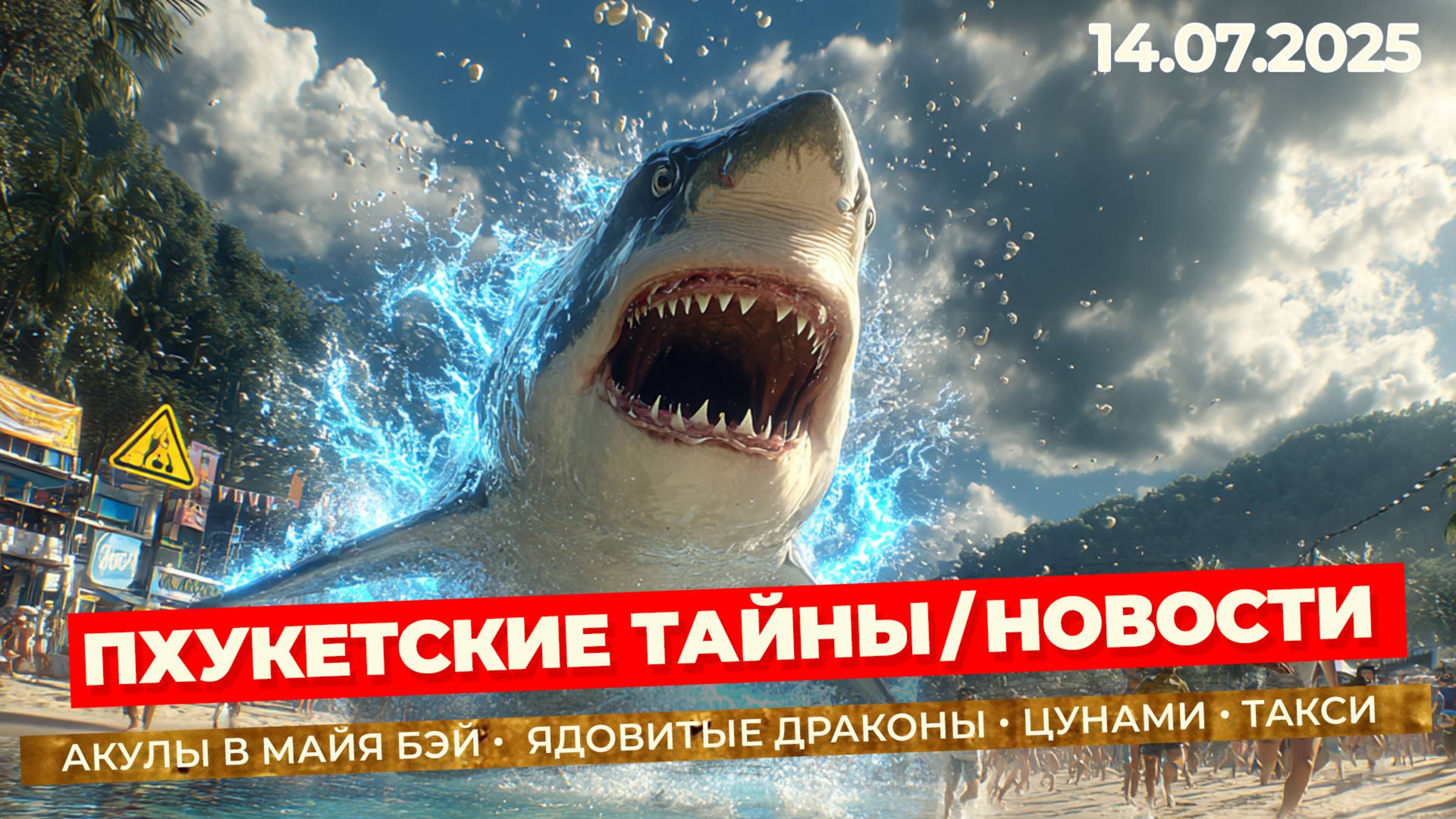 Срочные НОВОСТИ с Пхукета! Акулы в Майя Бэй, ядовитые драконы и новые законы!