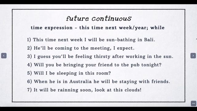 Lesson 7 Future Continuous смотреть онлайн