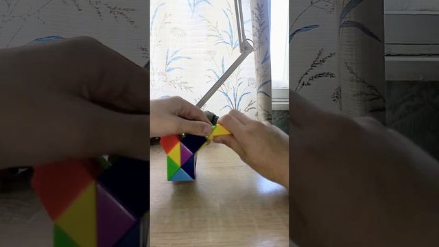 Собираем динозавра завроподоморфа из Змейки Рубика на 48 звеньев