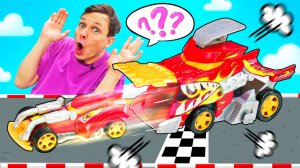 🔧 T-Racers: Гоночные Машинки с Меняющимися Частями на Треке! 🚗💨