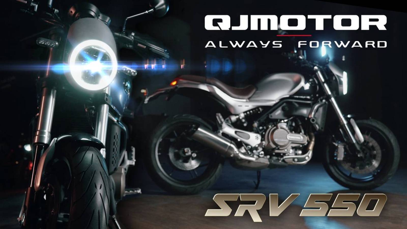 QJMOTOR SRV 550 - классический городской мотоцикл!