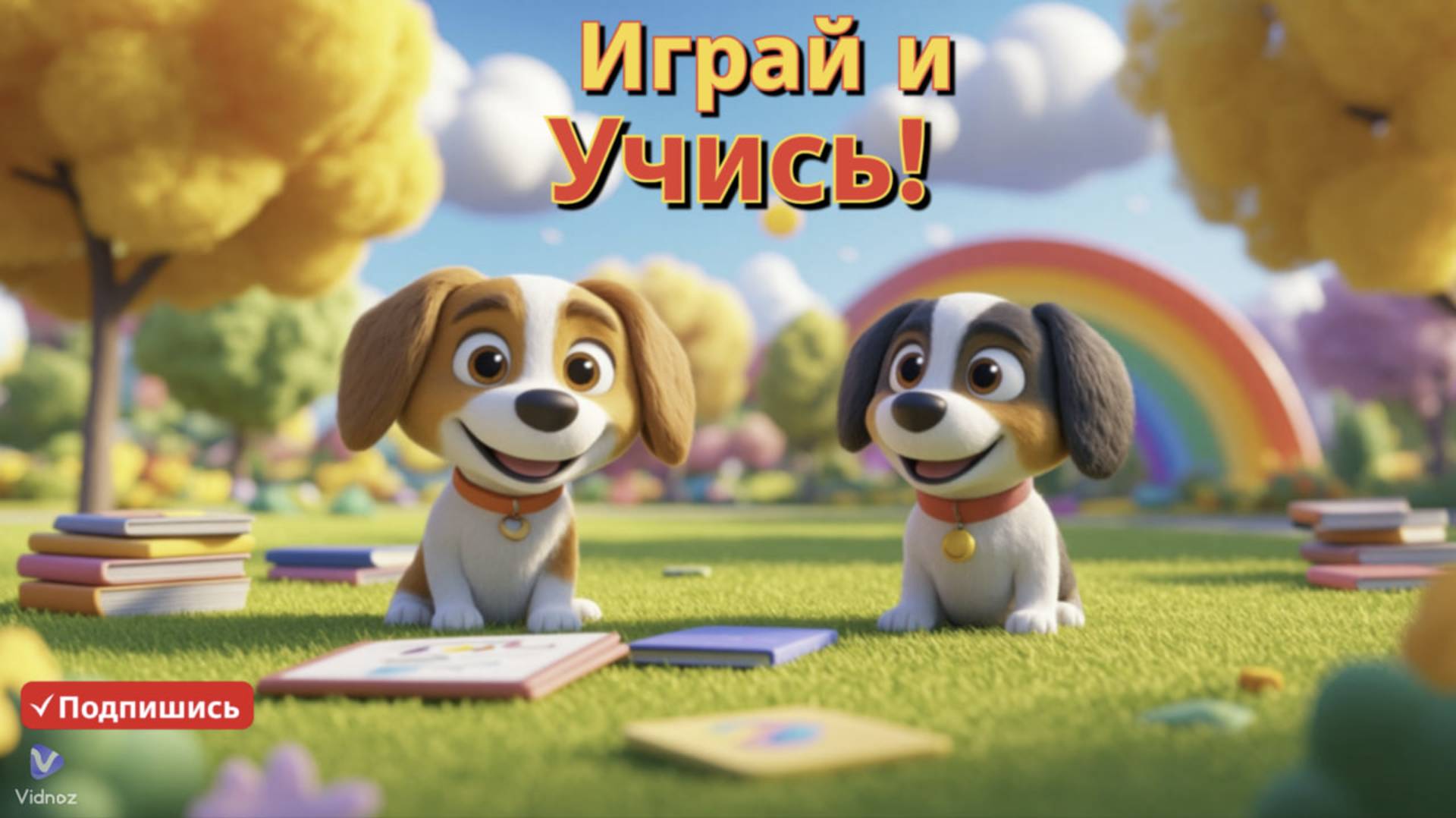 Играй и учись в Щенячьем Парке! 🎠📚✨ смотреть онлайн