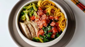 Кукси с курицей — освежающий холодный суп корейской кухни