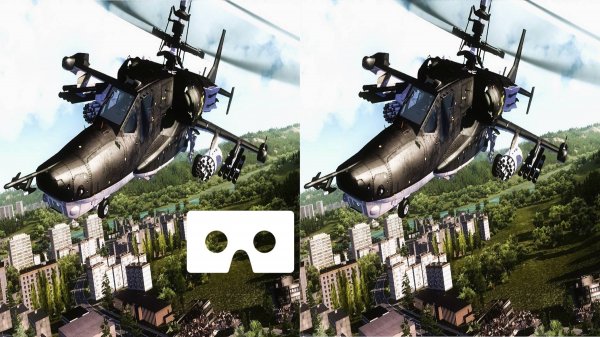 Air Missions Hind 3D VR video SBS 1