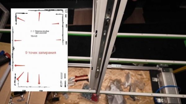 ВЫПУСК 3 Поворотно-откидной на шпингалете