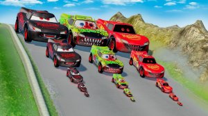 САМЫЕ СТРАШНЫЕ ВЕРСИИ МОЛНИИ МАККУИНА В КРУТОЙ ГОНКЕ МУЛЬТ ТАЧКИ