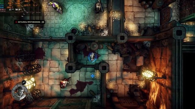 Gods Trigger - тест Athlon 300u 4GB DDR4 Vega 3 512MB (часть 2) смотреть онлайн