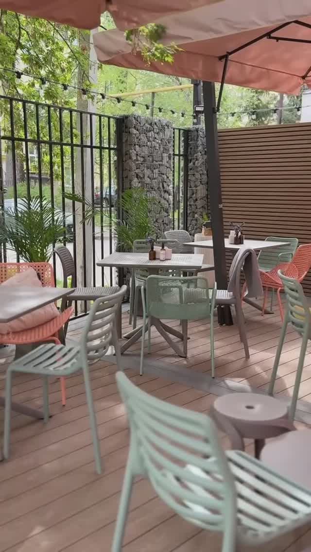 Реализованный проект летней террасы Run coffee в рекордные сроки! 🔥