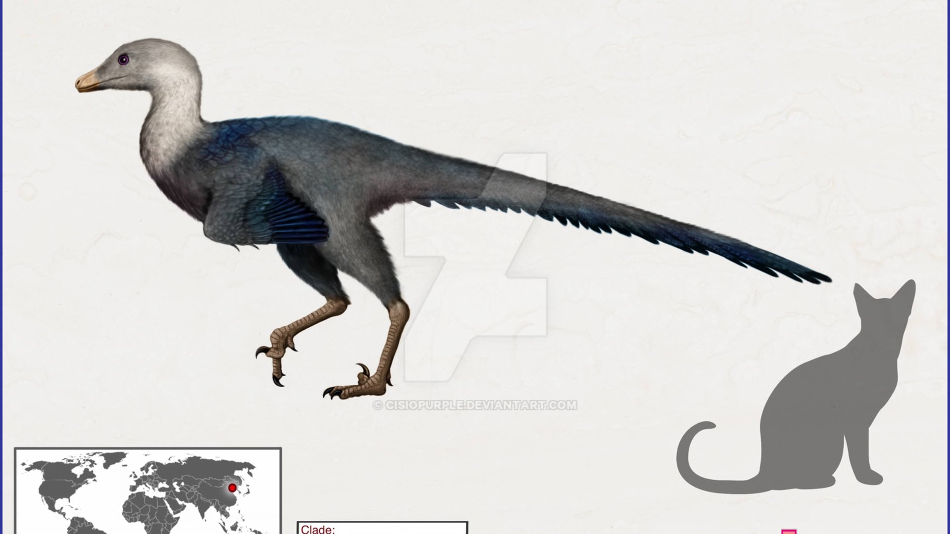 Даляньзавр — какой он на самом деле и какой с точки зрения нейросети?