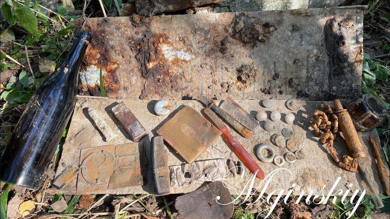 Коп по войне . Редкая находка на дне немецкого блиндажа смотреть онлайн