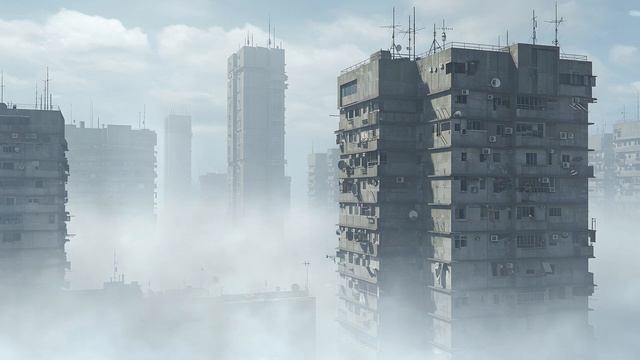 HIVE Dark Dystopian Ambient Post-Apocalyptic Soundscape Ambience, Background