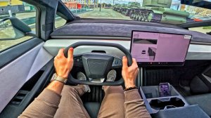 2025 Tesla Cybertruck 630 кВт - ТЕСТ-ДРАЙВ ОТ ПЕРВОГО ЛИЦА