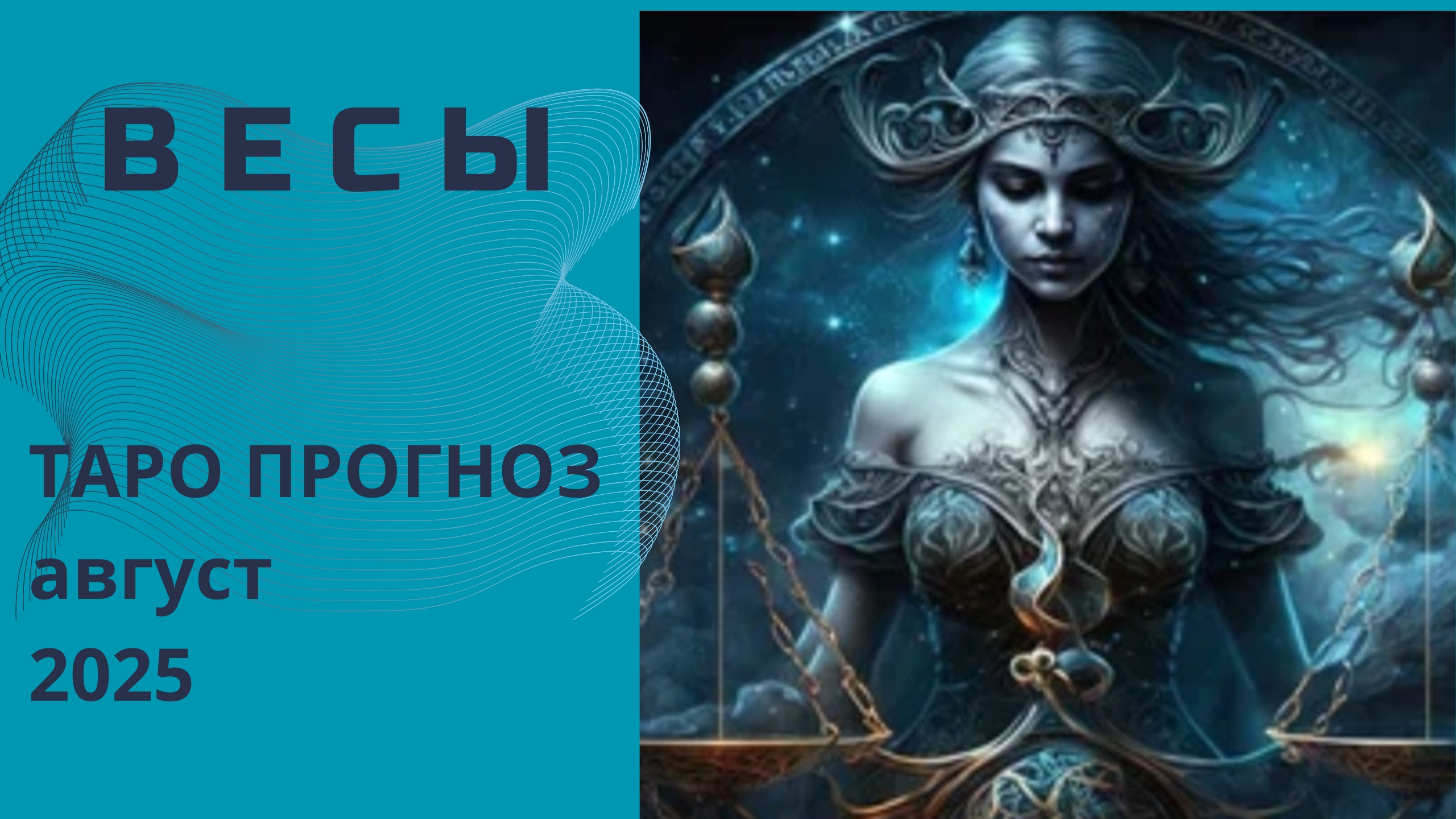 Весы ✨️ что принесёт вам август 2025 года. Таро прогноз от Наталии Эллиф смотреть онлайн