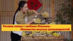 Рисовая лапша с грибами Юньнань - Множество вкусных разновидностей