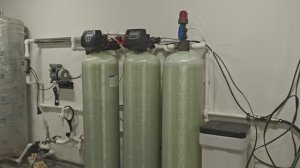 Комплексная система очистки воды: 3 колонны с напорной аэрацией. Для самостоятельного монтажа.