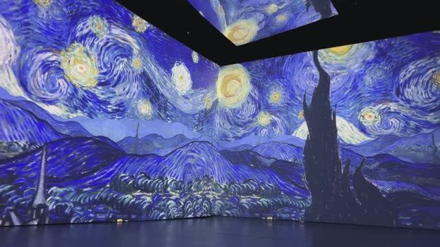 Мультимедийная выставка Ван Гог (Письма Винсента к Тео). Галерея Art Play. смотреть онлайн