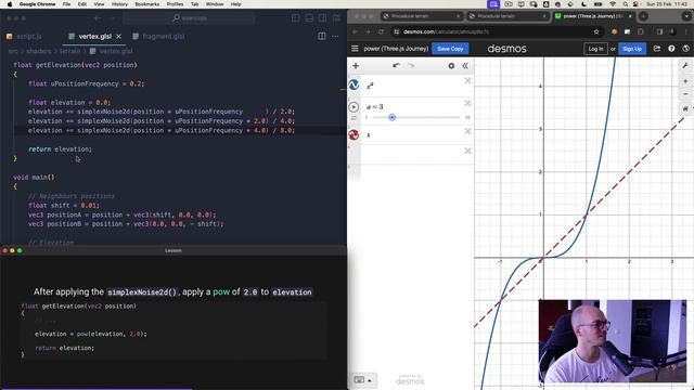 [Bruno Simong ] Three.js Journey 44 — Procedural Terrain Shader смотреть онлайн