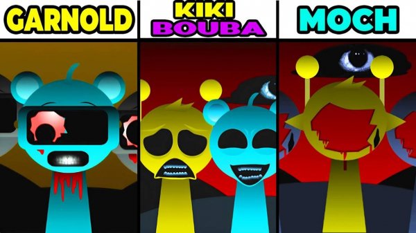 INCREDIBOX SPRUNKI👔 | GARNOLD vs KIKI vs MOCH! 🤹 ТРИАТЛОН ЛЕЧЕНИЙ! #сезонконтентаRUTUBE