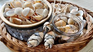 Цветы из ракушек / Морская флористика