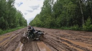 Мотовездеход Трицикл "Тайфун"