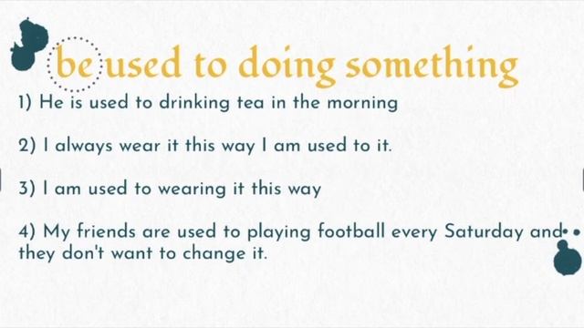 be / get used to doing смотреть онлайн