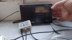 заработало! антенна мла-30+ стало ловить короткие волны MLA-30+ посканирую весь диапазон КВ и 7 МГц