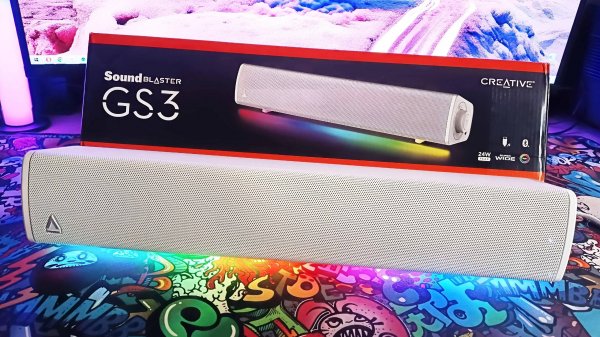 Creative GS3 компактный саундбар с неожиданно мощным звуком