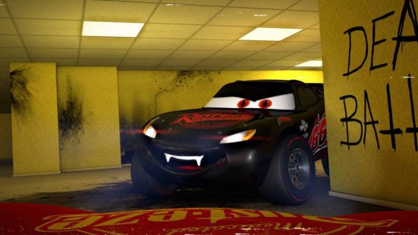 ЗЛОЙ ВАМПИР МОЛНИЯ МАККУИН В СТРАШНОМ СНЕ ТАЧКИ