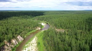 Мы вновь на рыбалке. Небольшой поход на любимую реку за трофейным хариусом. Часть 2.