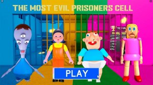 Играем в Roblox ИГРА «ЧУЖОЙ ПРОТИВ КАЛЬМАРА», КУКЛА ПРОТИВ БЭБИ БЕРРИ ПРОТИВ ЗЛОЙ МАМЫ? Полный