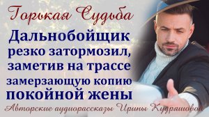 Дальнобойщик, заметив на трассе копию своей покойной жены, резко затормозил. Жизненные истории.