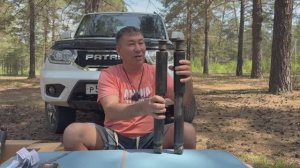 Какие амортизаторы выбрать для УАЗ Патриот. (Дмитрий Казаков, УАЗ Патриот, амортизаторы РИФ)
