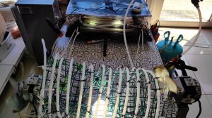 Прозрачный холодильник работает и готов к экспериментам!