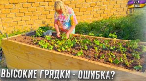 Высокие грядки НЕ КАК У ВСЕХ! Сажаем клубнику, которой уже плохо!