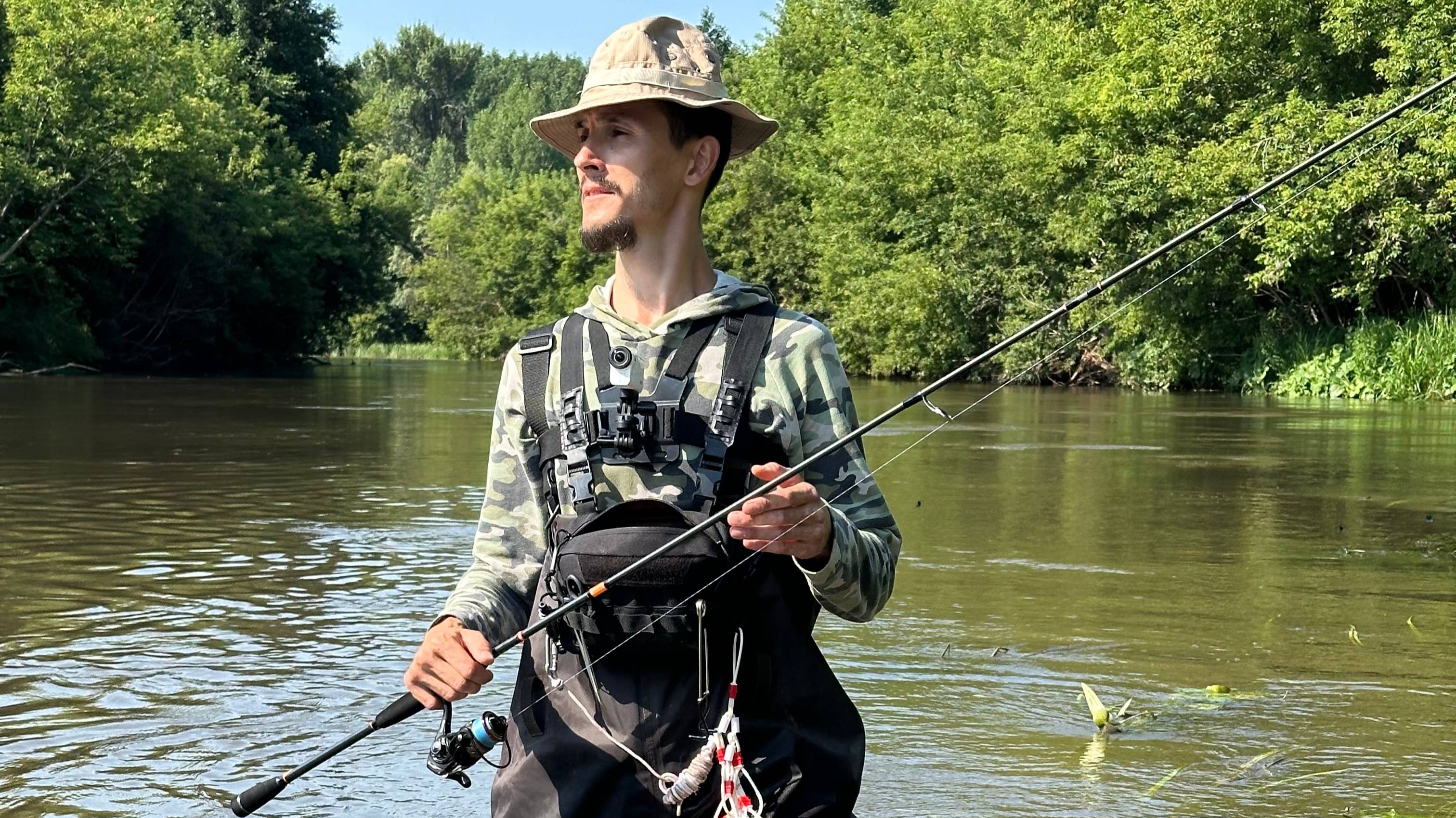 Голавль, Жерех. Охотимся в Забродниках на хищника - среди зарослей камыша. Рубрика: Рыбалка с другом