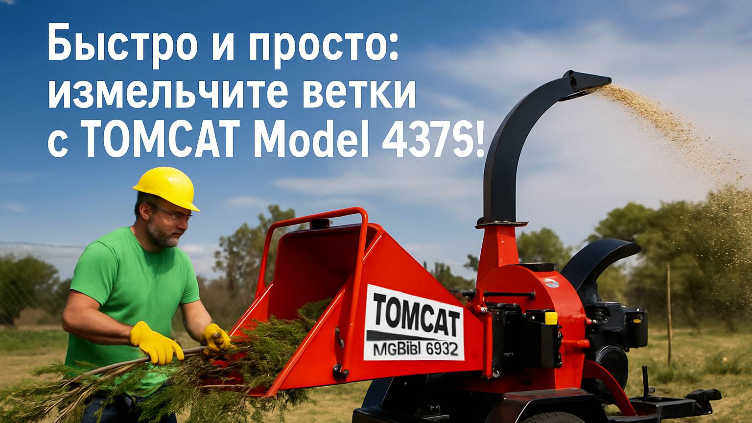 Измельчитель TOMCAT Model 4375 AFE 2IC смотреть онлайн