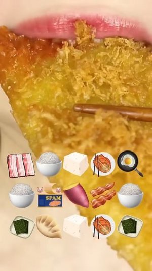 ASMR еда по эмодзи