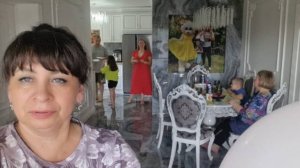 Едем в гости. Поздравляем и отмечаем день рождения внучки. Провожаю мужа в дорогу. Жизнь в деревне.