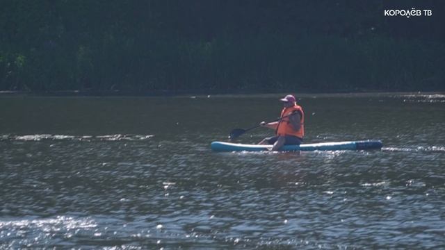 Сезон сапбординга открыл клуб «Активное долголетие» смотреть онлайн