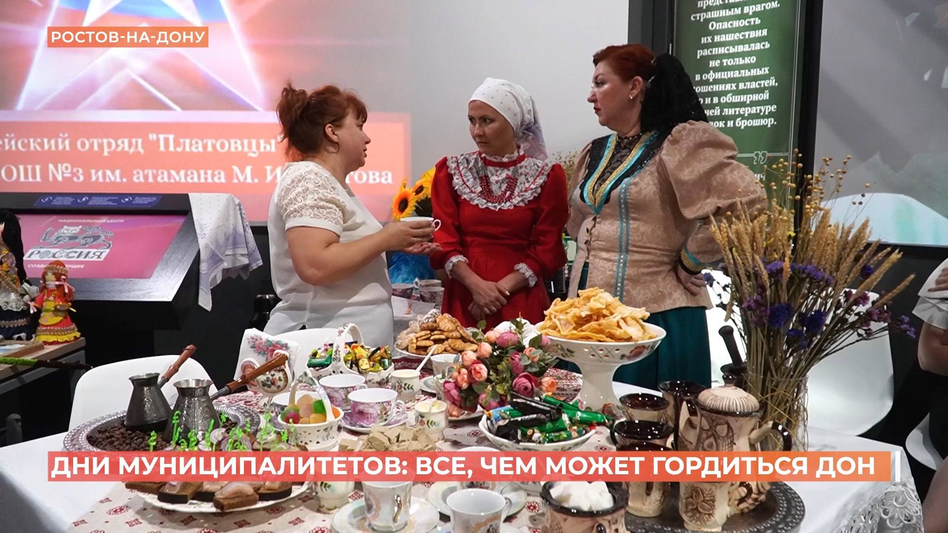 Новочеркасцы приняли участие в выставке "Дни муниципалитетов" смотреть онлайн