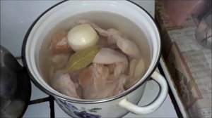 Как сварить куриные крылышки