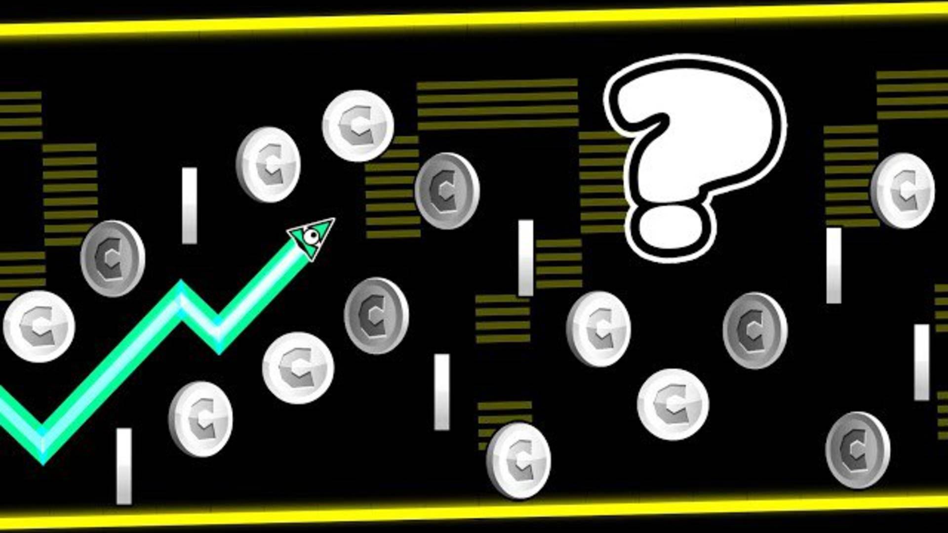 Fake Coins, Geometry Dash 2.11
Поддельные монеты, Geometry Dash 2.11