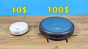 Робот пылесос за 10$ против пылесоса за 100$. Зачем переплачивать?