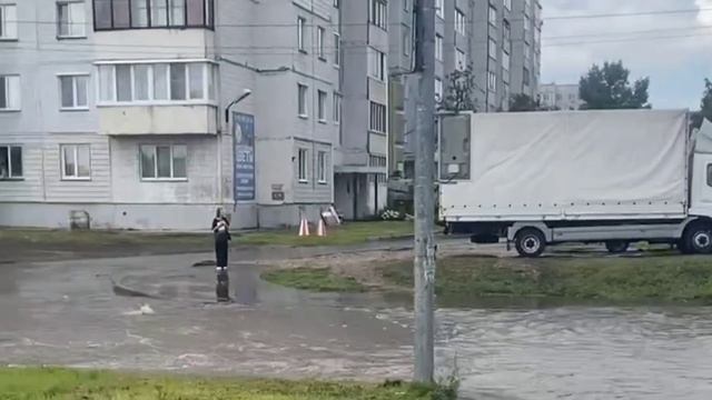 Последствия дождя в Барнауле смотреть онлайн