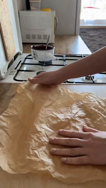 Шоколадный тортик  без выпечки