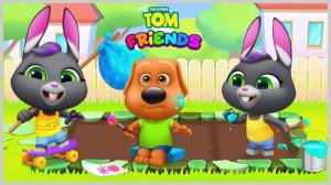 КоТ ТоМ Друзья Заболели кролик Бекка сошла с Ума приезд пса Бена Симулятор Виртуальных Питомцев