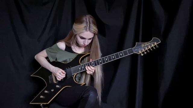 NECROPHAGIST - Advanced Corpse Tumor - solo cover by Liheia Metzengerstein