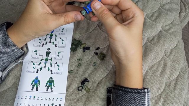 обзор подвижного лего человечка с WB